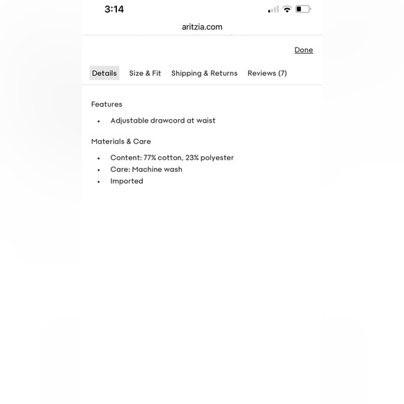 Aritzia cariboo skirt in US size S - Picture 13 of 14